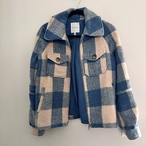 Avec Les‎ Filles Blue and Cream Jacket